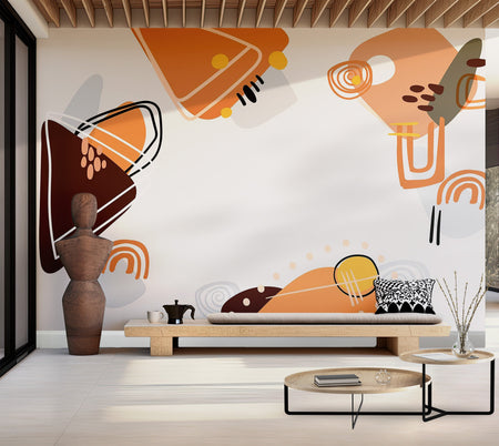 Premium Peel & Stick Wall Mural - Abstract Art