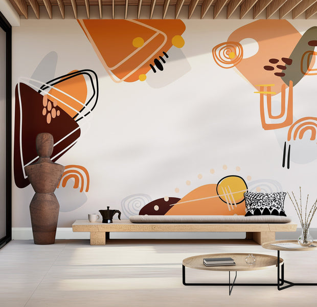 Premium Peel & Stick Wall Mural - Abstract Art