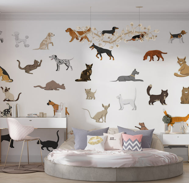 Premium Peel & Stick Wall Mural - Animal Collection