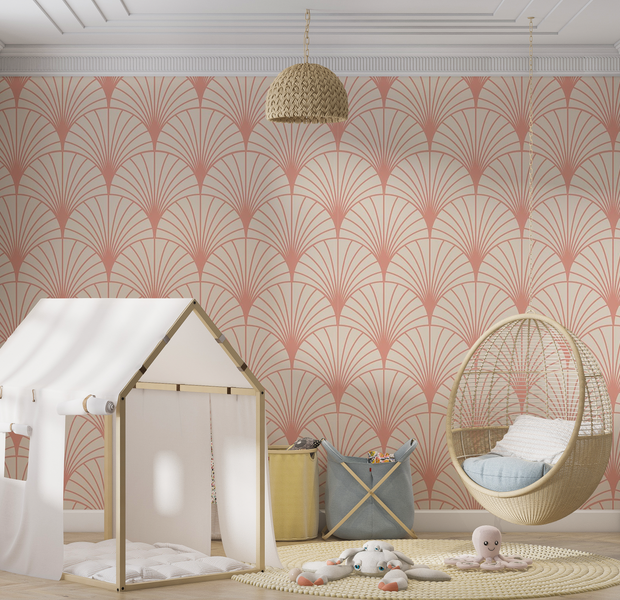 Premium Wallpaper Wall Mural - Art Deco Pattern 60"Wx40"H / Non-Woven Fleece