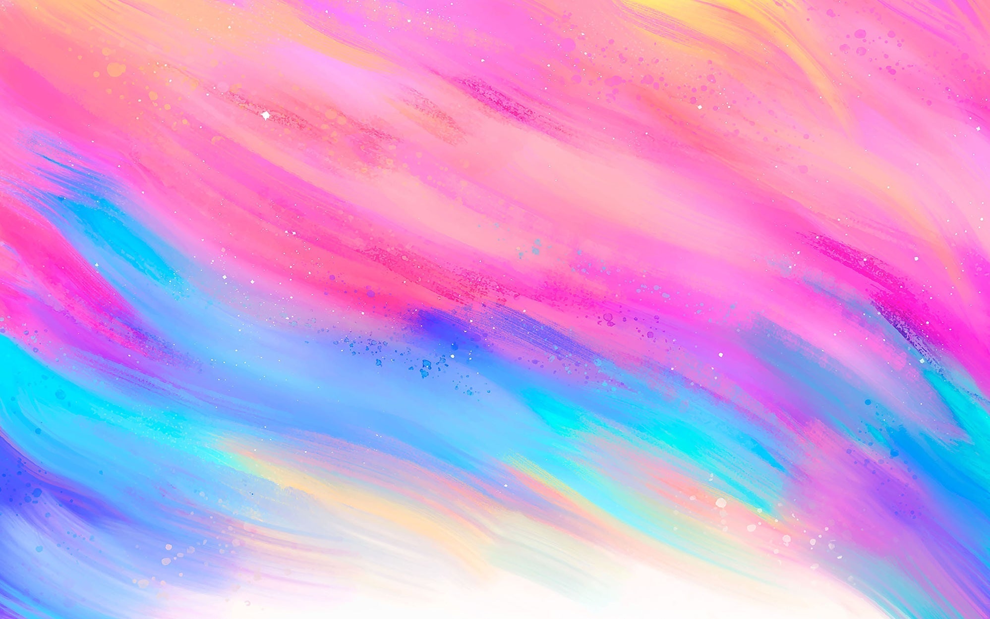 Premium Peel & Stick Wall Mural - Colorful Abstract Art