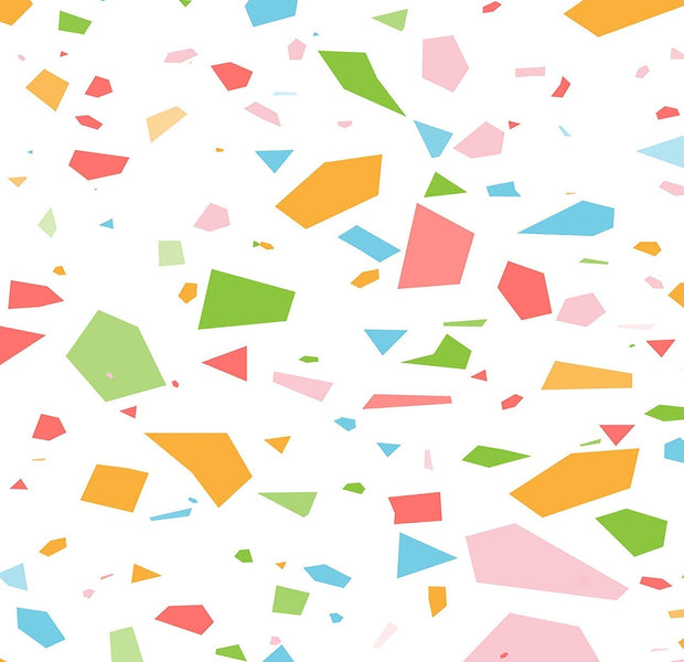 Premium Peel & Stick Wall Mural - Colorful Confetti