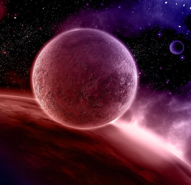 Premium Peel & Stick Wall Mural - Cosmic Planets