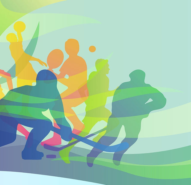 Premium Peel & Stick Wall Mural - Dynamic Sports Action