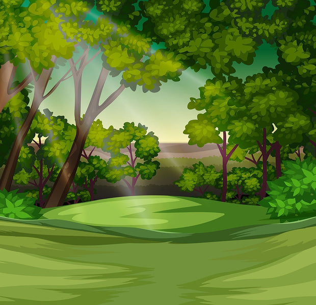 Premium Peel & Stick Wall Mural - Enchanted Forest