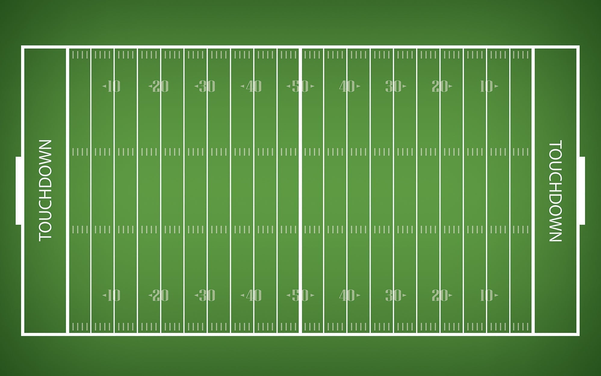 Premium Peel & Stick Wall Mural - Football Field