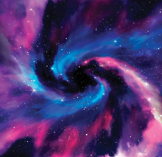 Premium Peel & Stick Wall Mural - Galactic Swirl