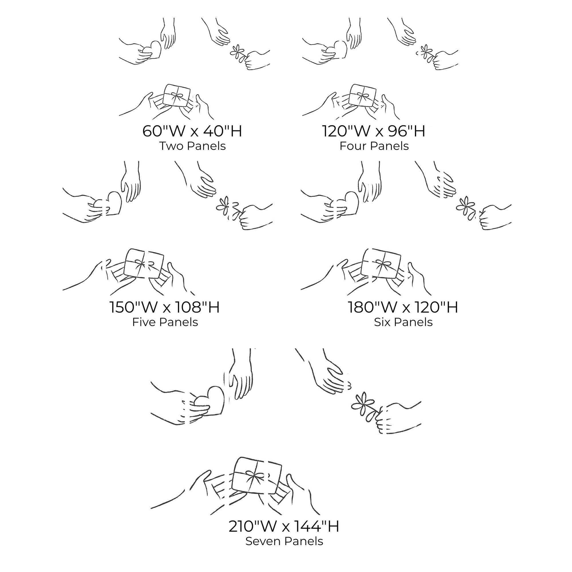 Premium Peel & Stick Wall Mural - Gifts Exchange