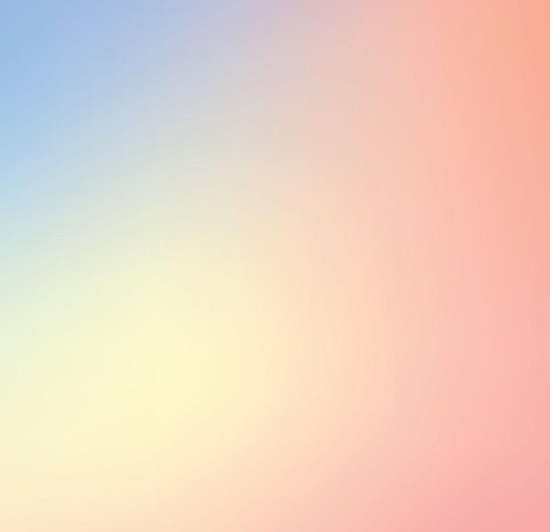 Abstract gradient of colors transitioning from pink to blue as a background