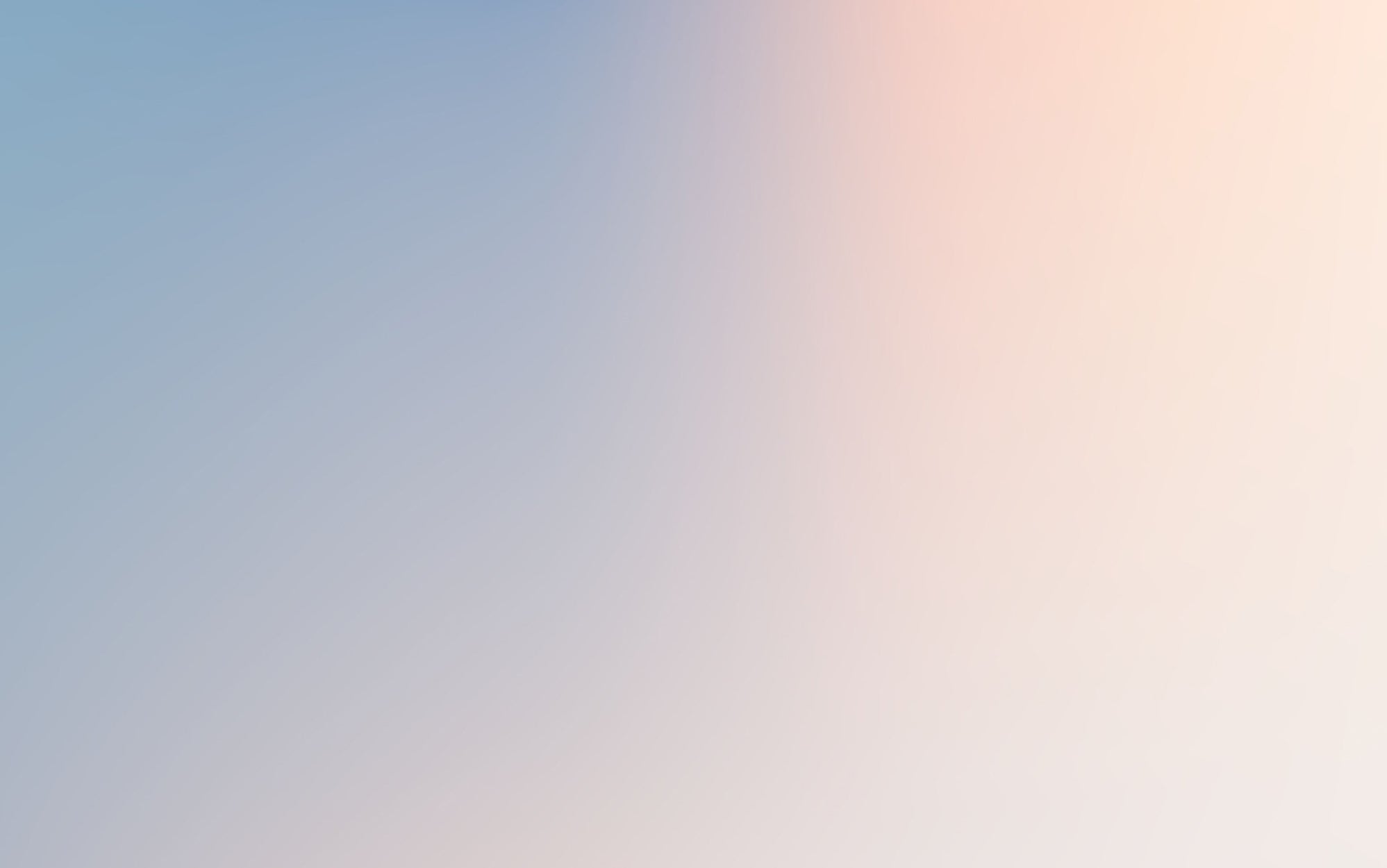 Premium Peel & Stick Wall Mural - Gradient Pastel Sky