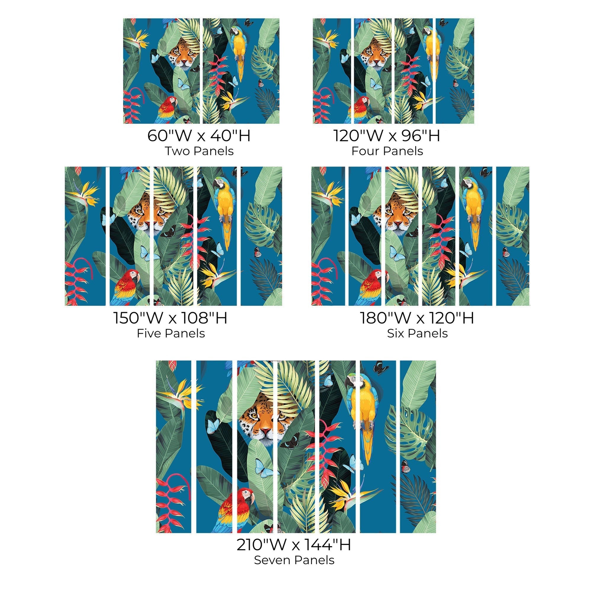 Premium Peel & Stick Wall Mural - Jungle Tiger