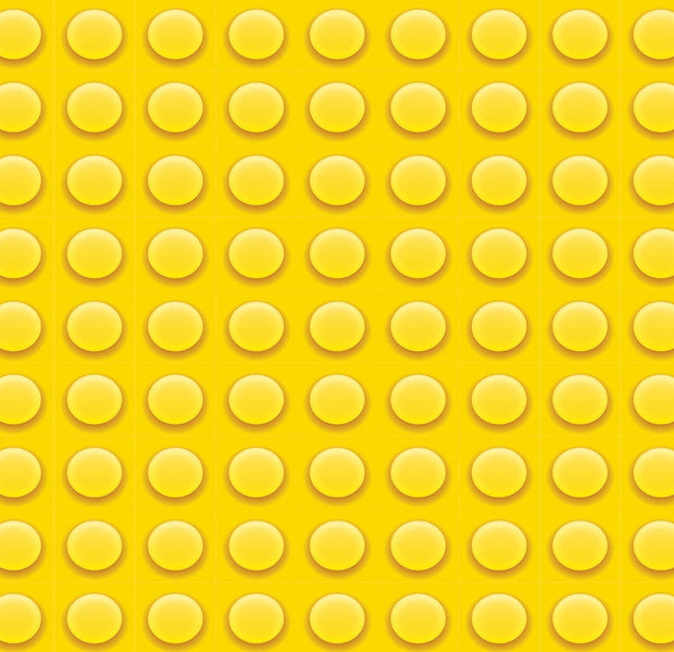 Premium Peel & Stick Wall Mural - Lego Texture