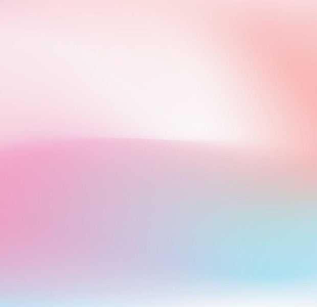 Abstract gradient wall mural with pastel pink and blue colors