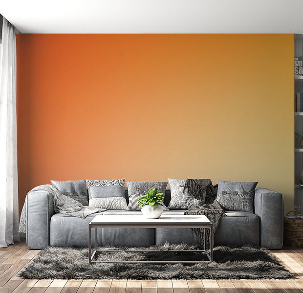 Premium Wallpaper Wall Mural - Warm Gradient 60"Wx40"H / Non-Woven Fleece