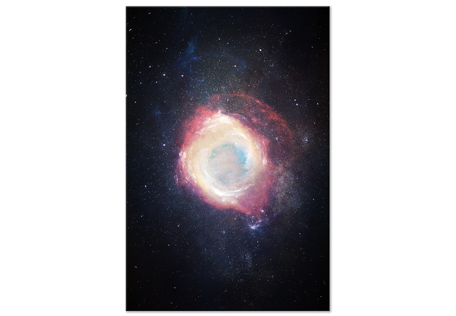 Space Canvas Wall Art - Galactic Explosion