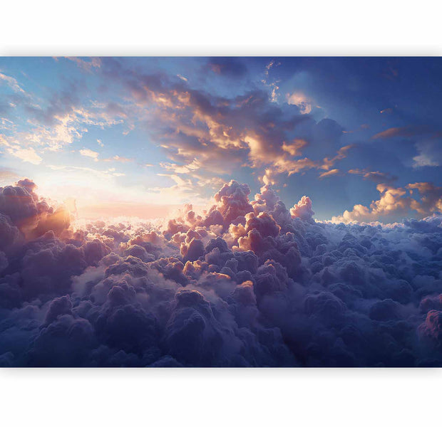 Clouds Wallpaper Wall Mural - The Sun in Hiding