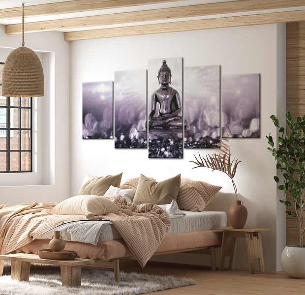 Spiritual Canvas Wall Art - Buddha Finesse - 5 Pieces