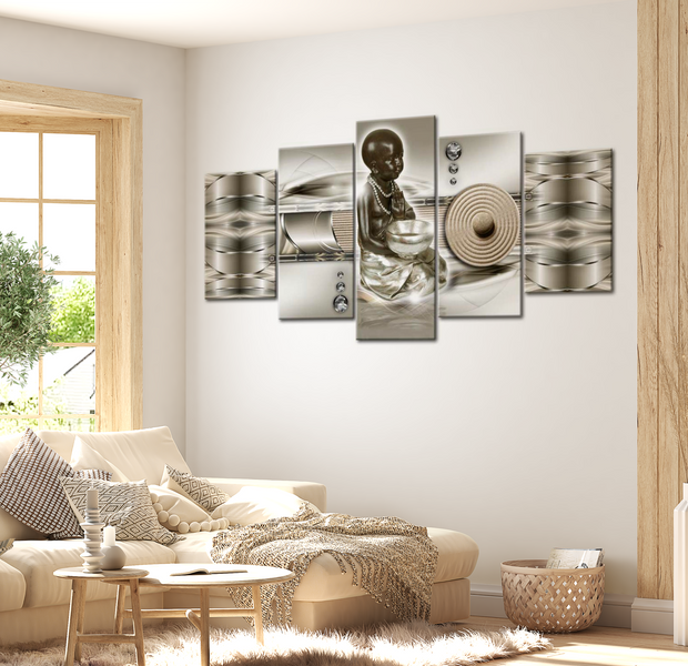 Spiritual Canvas Wall Art - Soothing Zen - 5 Pieces