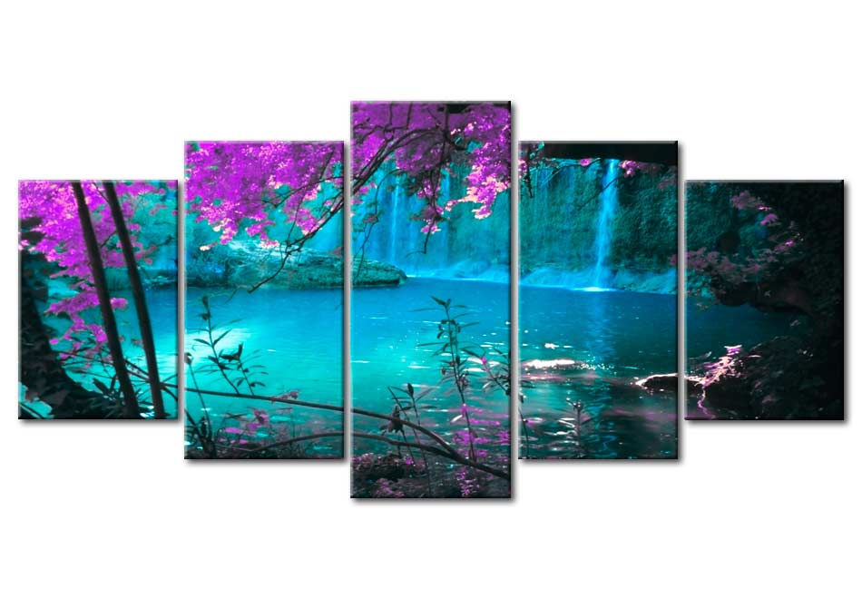 Stretched Canvas Landscape Art - Calm Seclusion