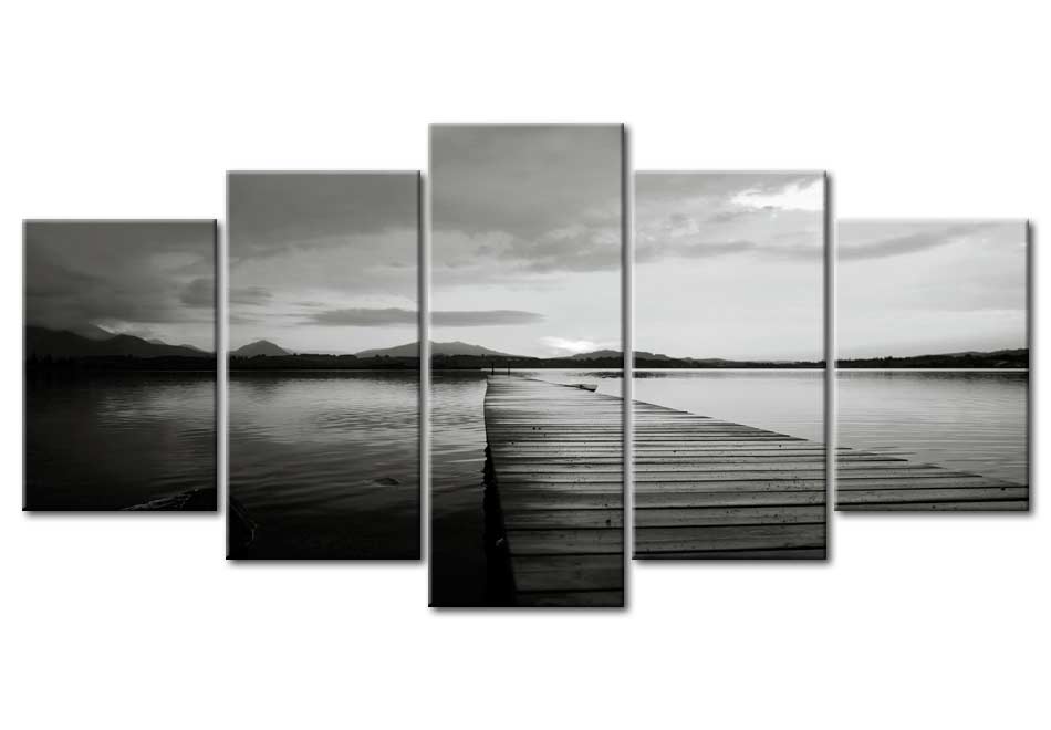 Stretched Canvas Landscape Art - Island Of Memories