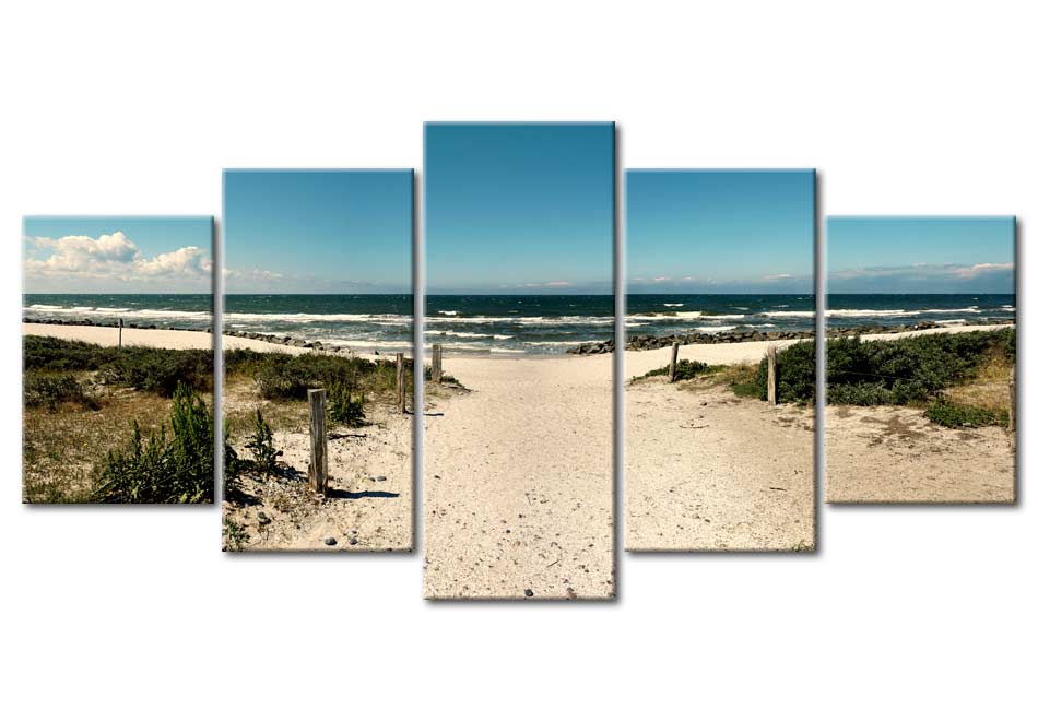 Stretched Canvas Landscape Art - The Beach Of Dreams