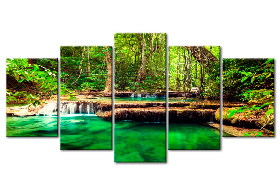 Stretched Canvas Landscape Art - The Bosom Of Nature