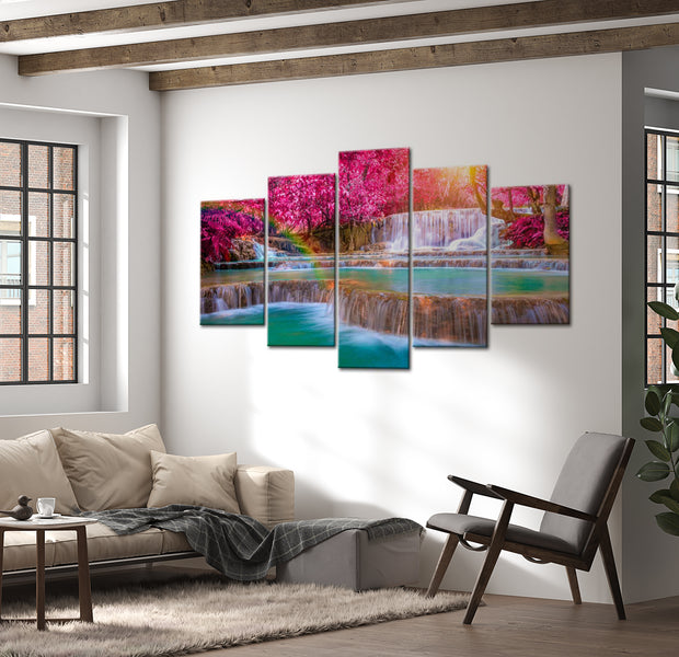 Stretched Canvas Landscape Art - Nature Poetry