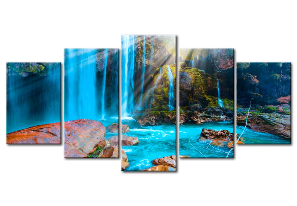 Stretched Canvas Landscape Art - Treasures Of Nature