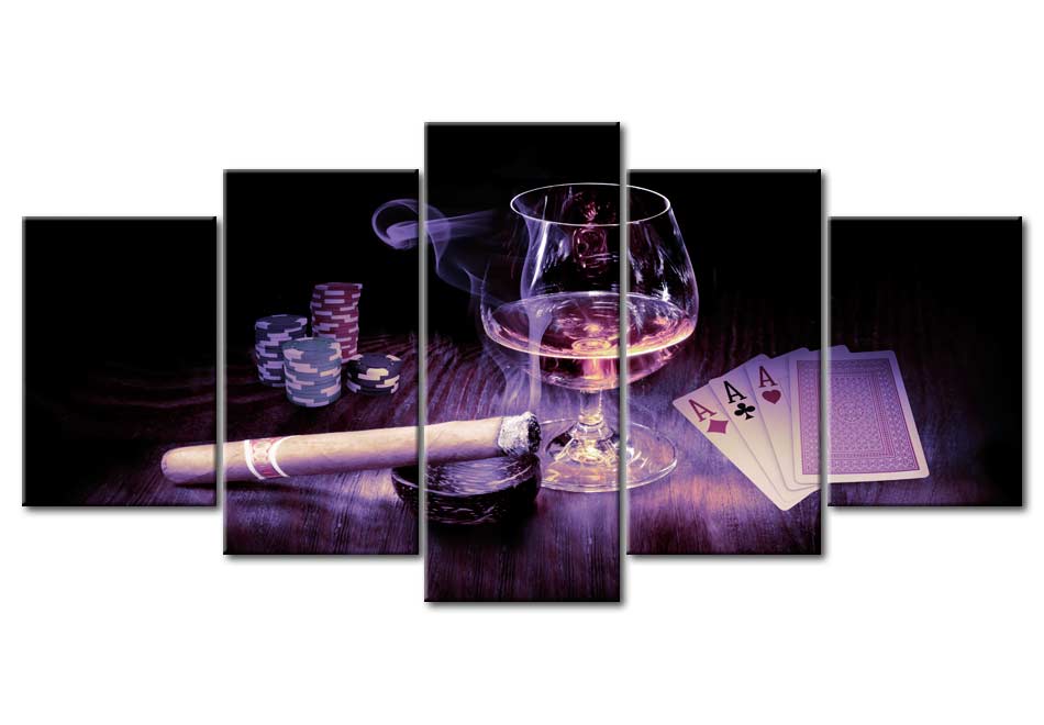 Stretched Canvas Still Life Art - Men'S Entertainment