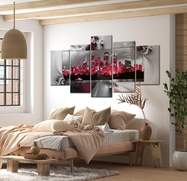 Stretched Canvas Wall Art - Dream About Sydney - 5 Pieces