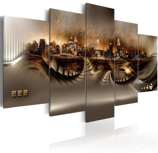 Stretched Canvas Places - Lost City-Tiptophomedecor