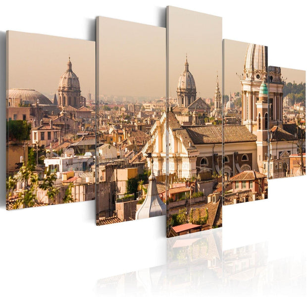 Stretched Canvas Places - Rome, The Eternal City-Tiptophomedecor