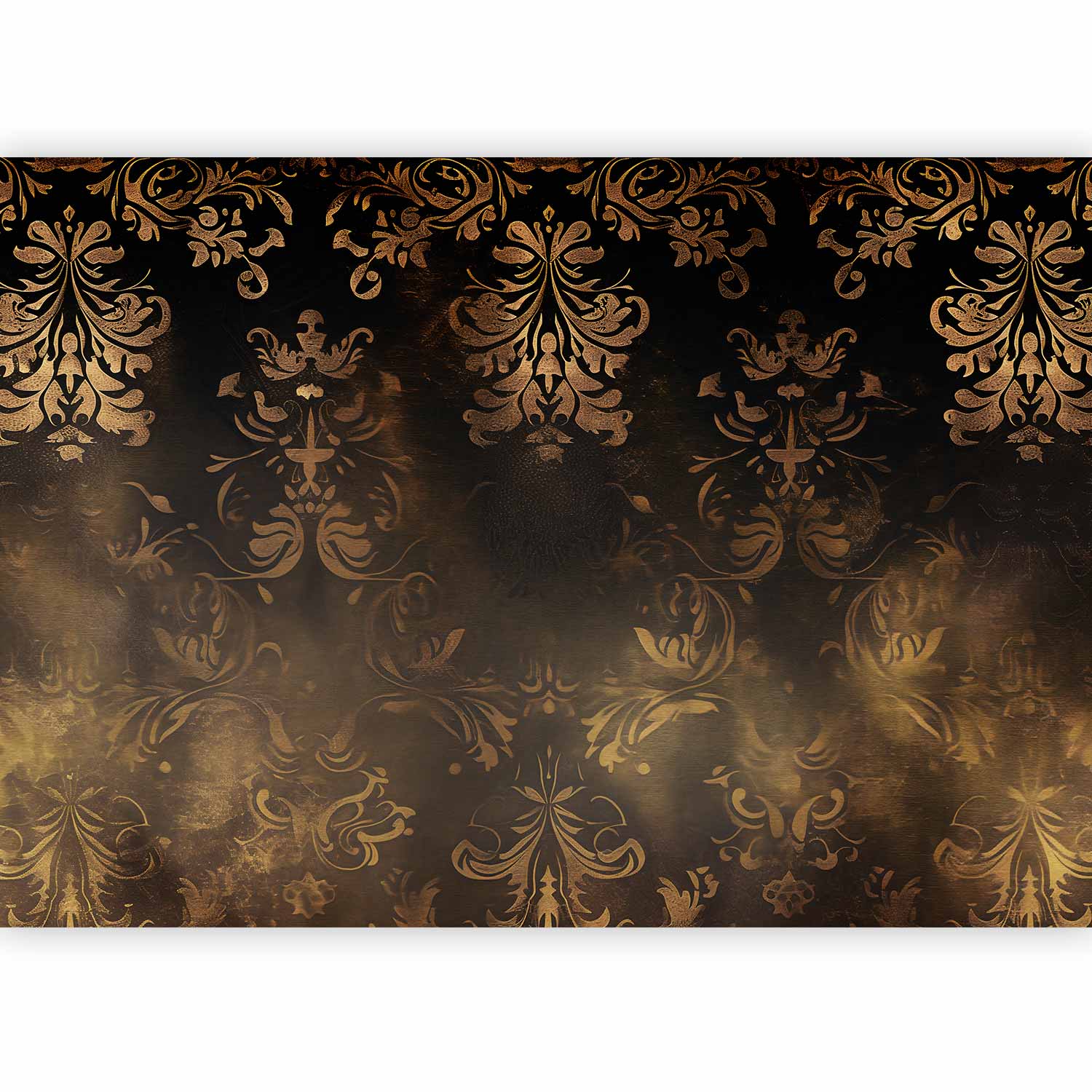 Surface Texture Wallpaper Wall Mural - Baroque Ornaments Retro Motif