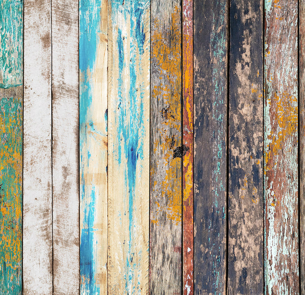 Surface Texture Wallpaper Wall Mural - Old Wooden Boards