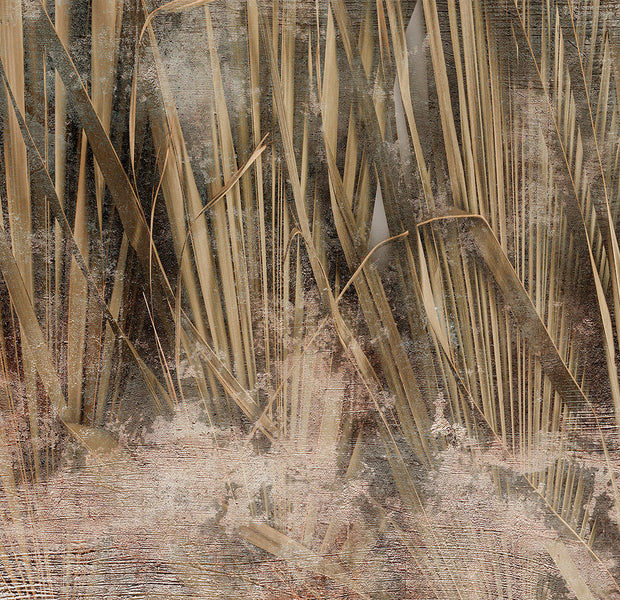 Surface Texture Wallpaper Wall Mural - Dry Leaves