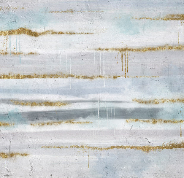 Surface Texture Wallpaper Wall Mural - Modern Gold Sparkle Wall