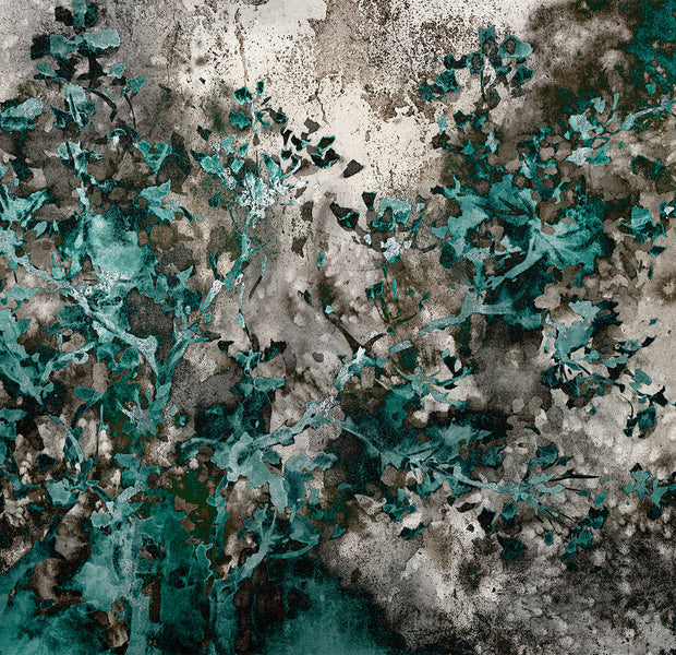 Surface Texture Wallpaper Wall Mural - Scandinavian Green