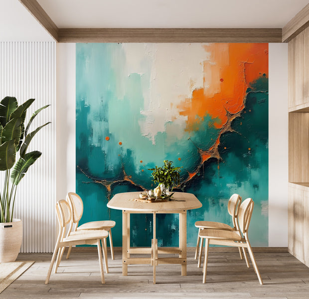 Premium Wallpaper Wall Mural - Breaking Ground Art-Tiptophomedecor