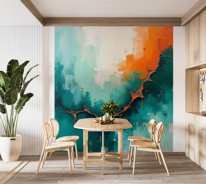 Premium Wallpaper Wall Mural - Breaking Ground Art-Tiptophomedecor