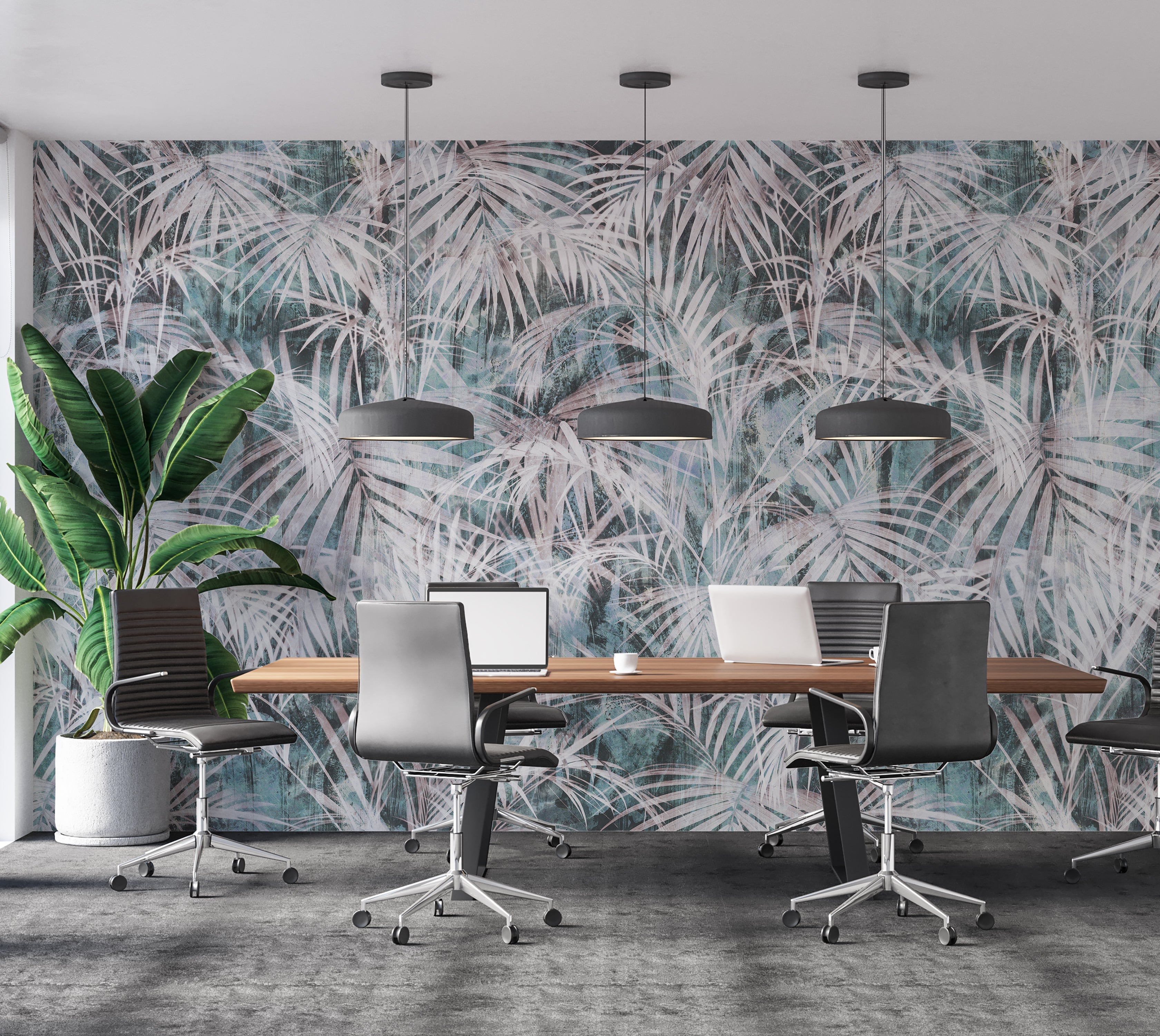 Premium Wallpaper Wall Mural - Vintage Palm Trees