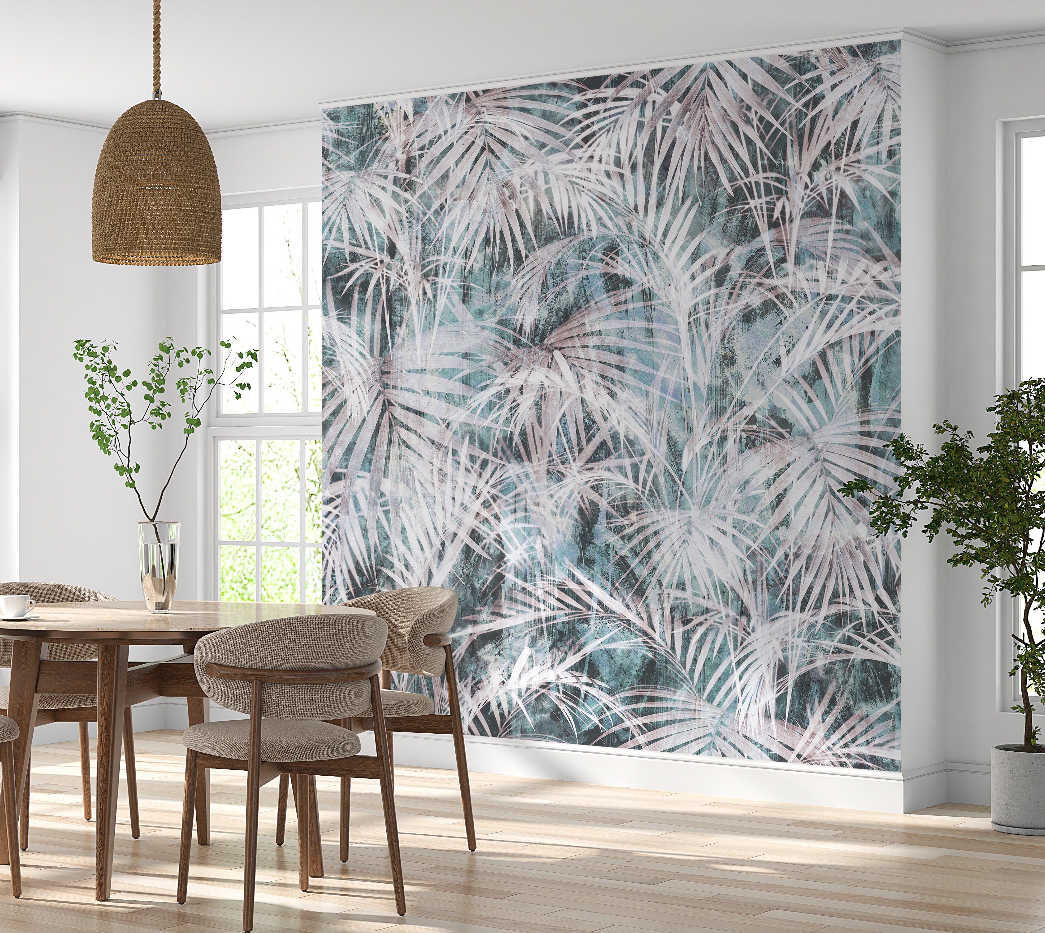 Premium Wallpaper Wall Mural - Vintage Palm Trees