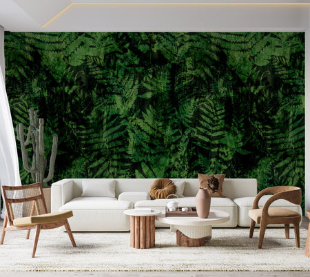 Premium Wallpaper Wall Mural - Dark Forrest Texture-Tiptophomedecor