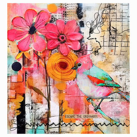 Peel & Stick Art Wall Mural - Escape The Ordinary