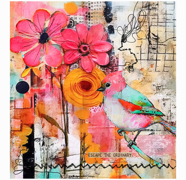 Peel & Stick Art Wall Mural - Escape The Ordinary