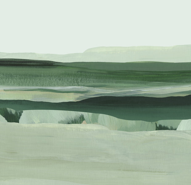 Premium Wallpaper Wall Mural - Meadow Acrylic Landscape