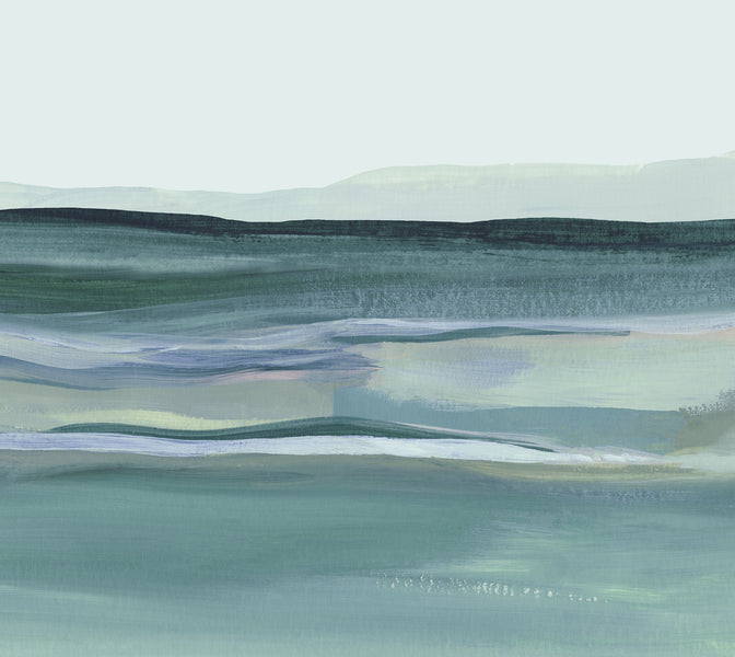 Premium Wallpaper Wall Mural - Acrylic Landscape Painting