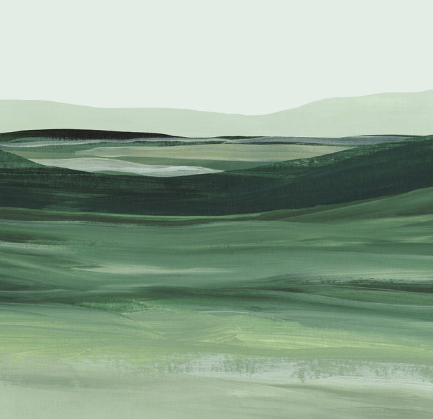 Premium Wallpaper Wall Mural - Serene Landscape Painting