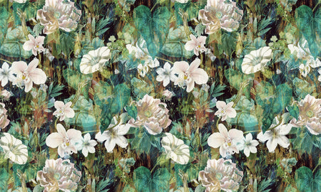 Premium Wallpaper Wall Mural - Spring Blooming Garden