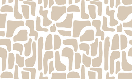 Premium Wallpaper Wall Mural - Modern Beige Stone Composition