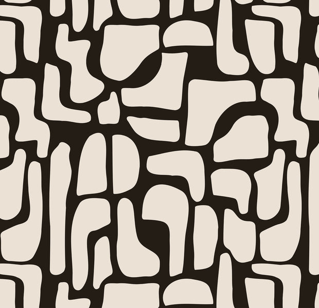 Premium Wallpaper Wall Mural - Modern Stone Puzzle